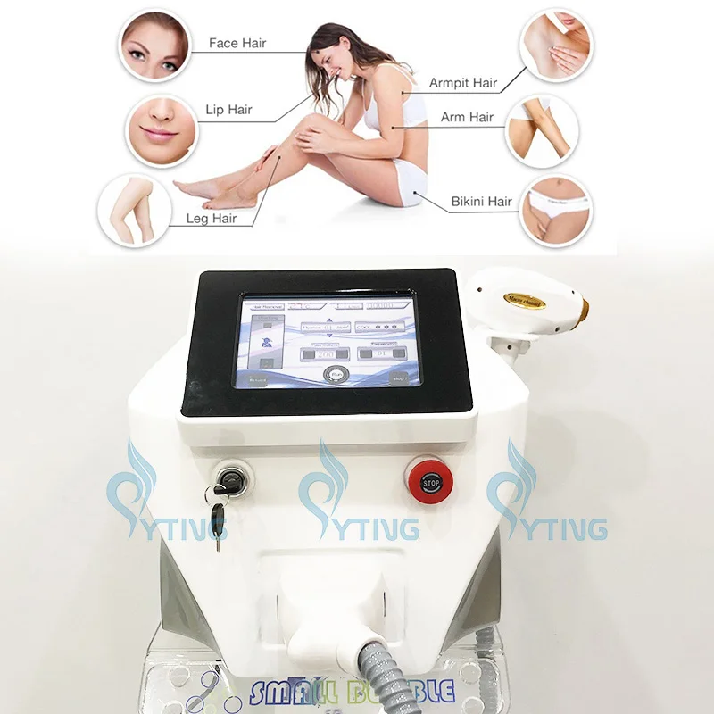 

Аппарат для удаления волос с диодным лазером 808 нм, аппарат для безболезненного удаления волос на лице и теле