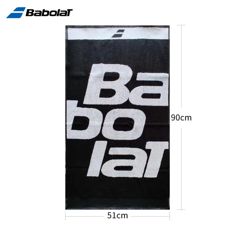 Оригинальное хлопковое теннисное спортивное полотенце BABOLAT, среднее Полотенце Для Вытирания пота, для бега, фитнеса, тренажерного зала, теннисное полотенце, мужские аксессуары для тенниса