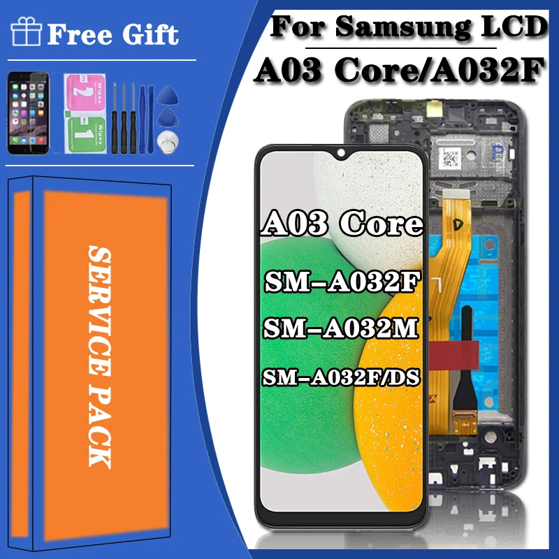 6 5 "AAA + Оригинальный Для Samsung Galaxy A032 LCD A032M A032FD A03 Core Сенсорная панель экран