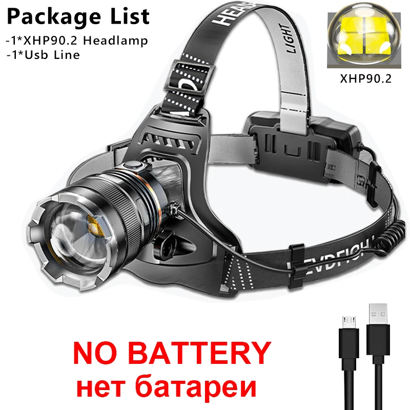 

FANZHI XHP90.2 Черный налобный фонарь
