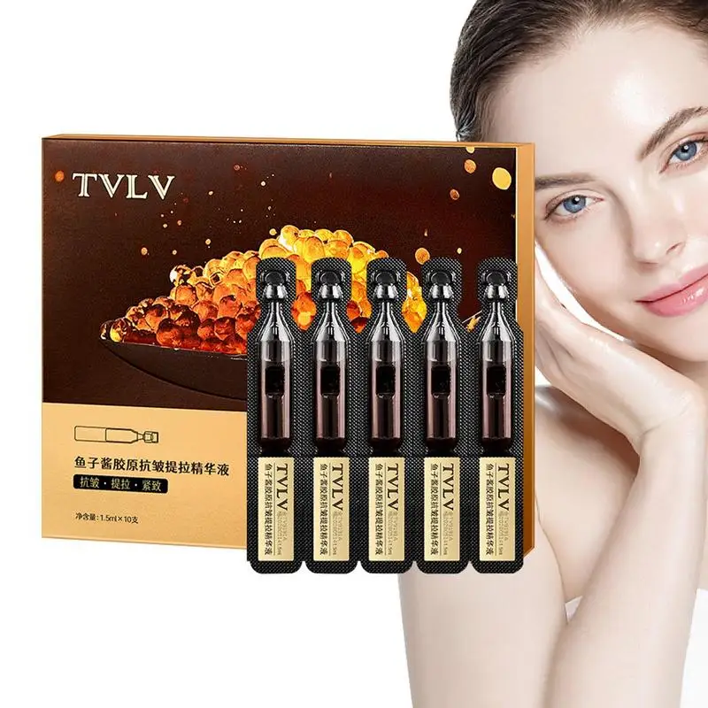 

Caviar Serums Stick Caviar Collagens Lifting Firming Face Serums 10 Sticks/Box Caviar Lifting And Tightening Facial Serums For