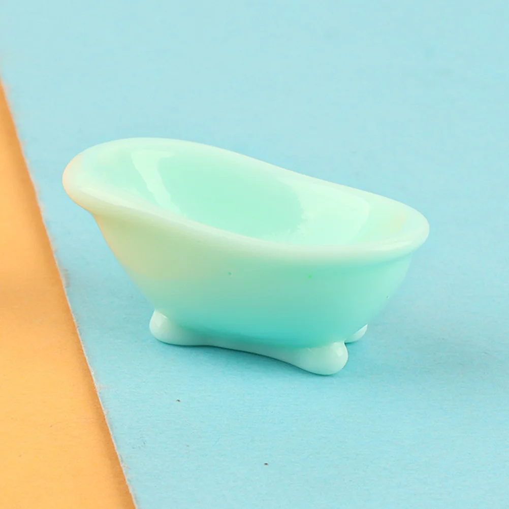 10 шт. ванна микро пейзаж ванная комната сцена реквизит украшение ручной дом смола