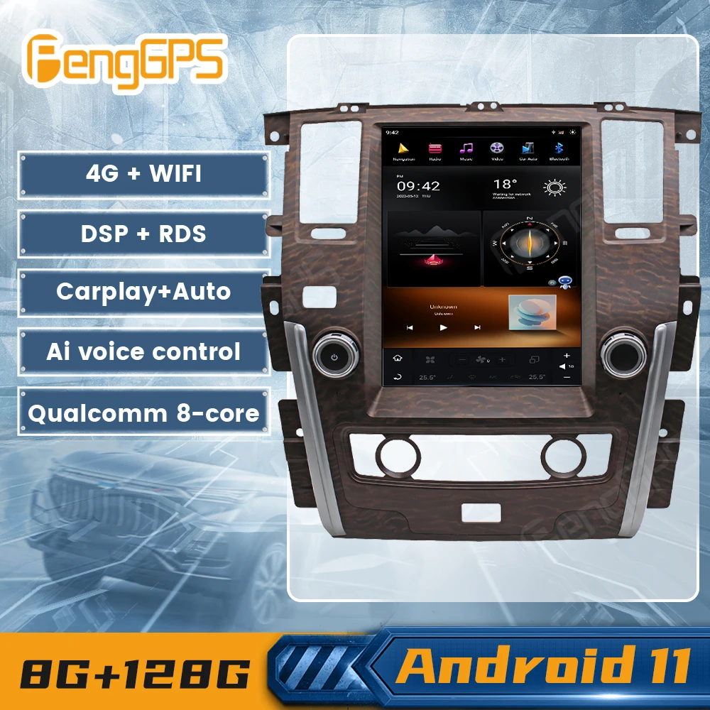 Android G6 System Car Radio GPS Navi For NISSAN PATROL 2010-2018 Auto Stereo Audio Multimedia Player Wireless Carplay Head Unit Android G6 System Car Radio GPS Navi For NISSAN PATROL 2010-2018 Auto Stereo Audio Multimedia Player Wireless Carplay Head Unit