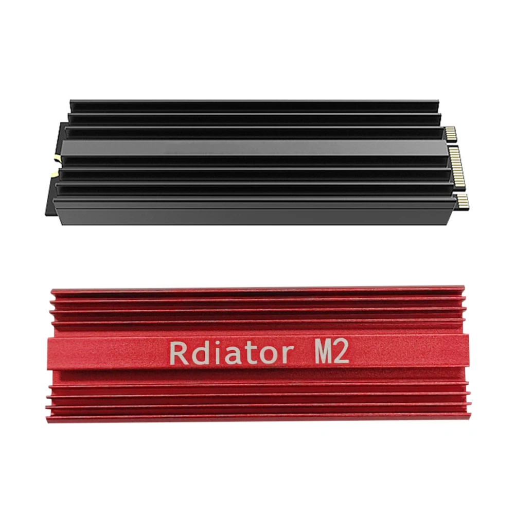 

M.2 SSD NVME радиатор M2 2280 твердотельный жесткий диск алюминиевый радиатор прокладка с термосиликоновой прокладкой аксессуар для жесткого диск...