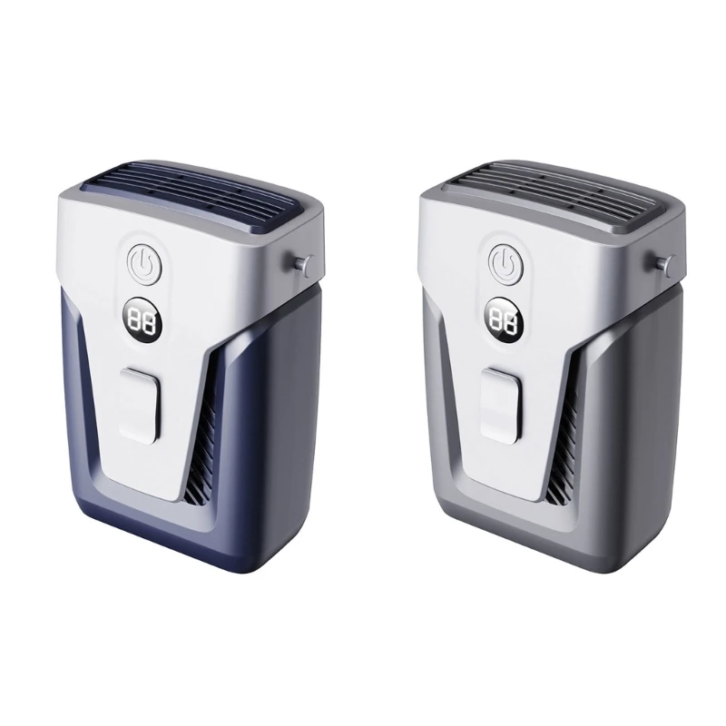 

12000mAh Waist Fan USB Rechargeable Air Conditioner Mute-Hanging Neck Fan Summer New Dropship