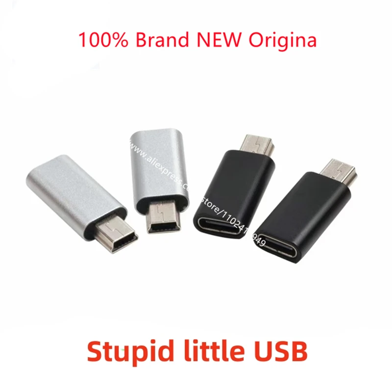 Typec female to miniUSB public support data transmission, keyboard charging of driving recorder, etc.
