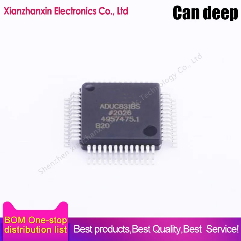 1 шт./лот ADUC831BSZ ADUC831BS QFP-56 Adc чип