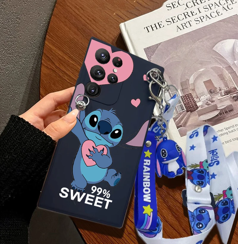 Стич брелок мягкий чехол для Honor X8A X7A X7 X8 X9 X6 X6S X9A 9X 50 70 80 20 X9B 10i 90 Magic 4 5 Lite TPu