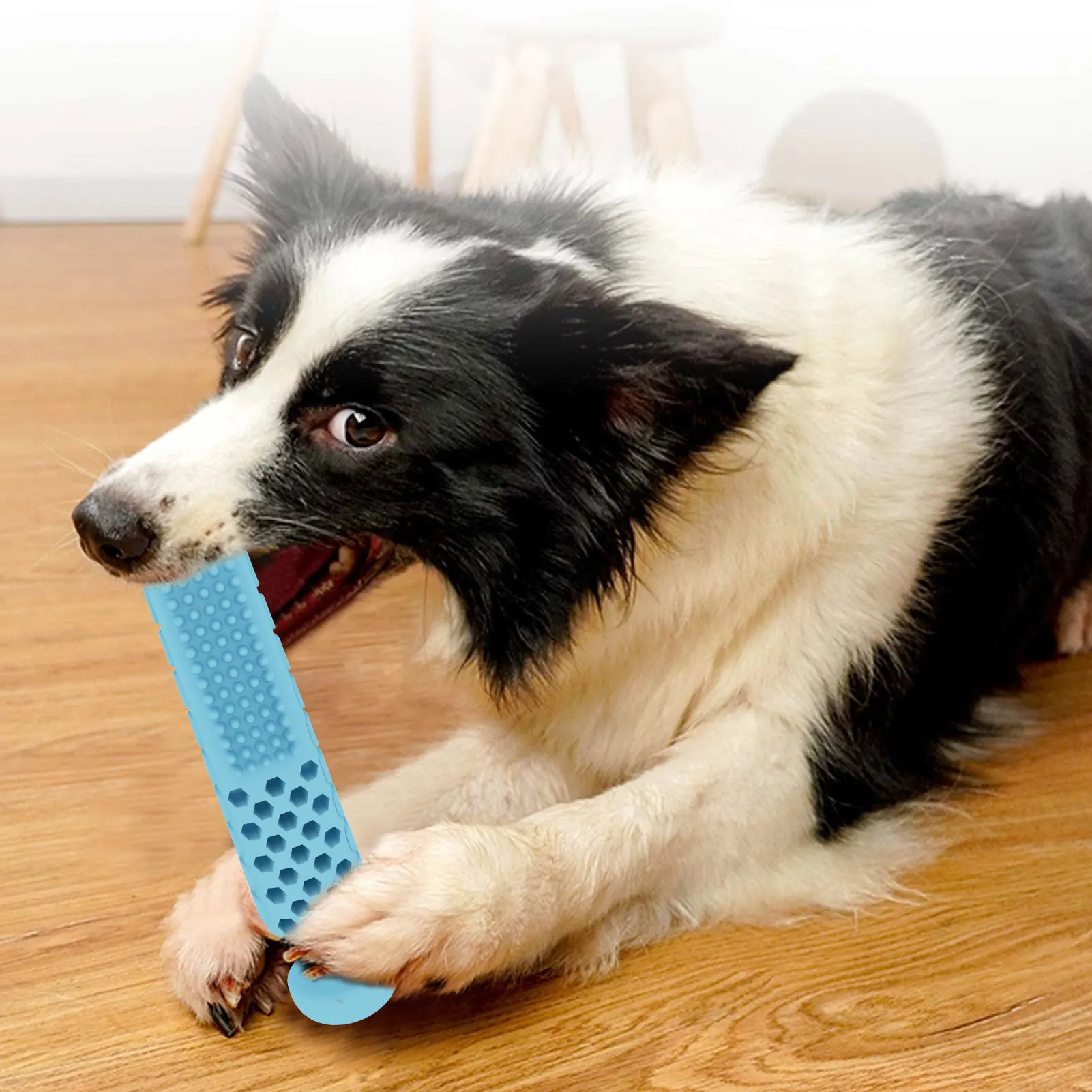 

Dog Chew Toys Dogs Durable Squeaky Toys Multifunctional Puppy Teething Toys Teeth Cleaning For Pets Dogs Puppies
