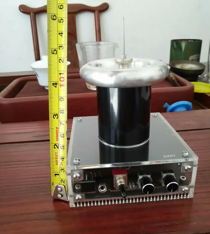 

Музыка Тесла аудио твердая Катушка Высокая мощность DIY молния модель обучающая игрушка