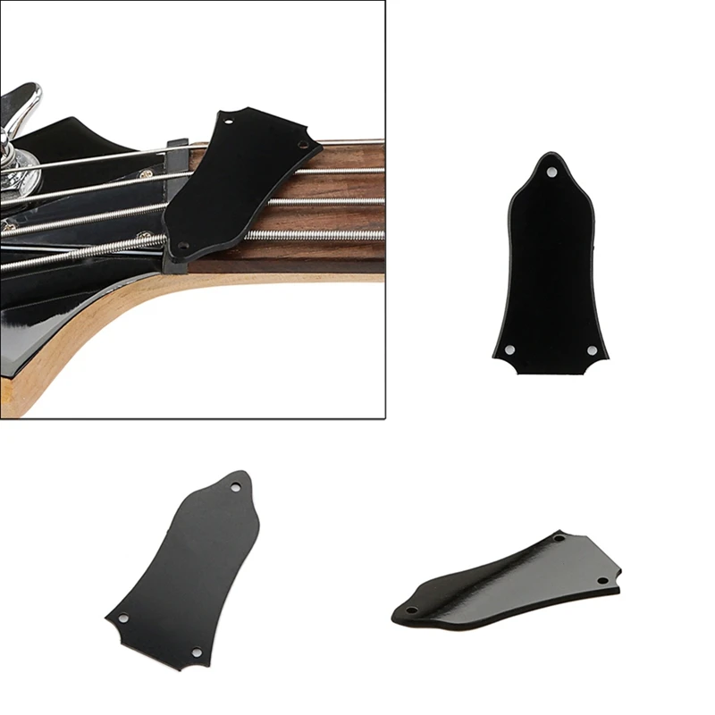 1Ply Черная форма колокола с 3 отверстиями для гитарной фермы Чехол акустической