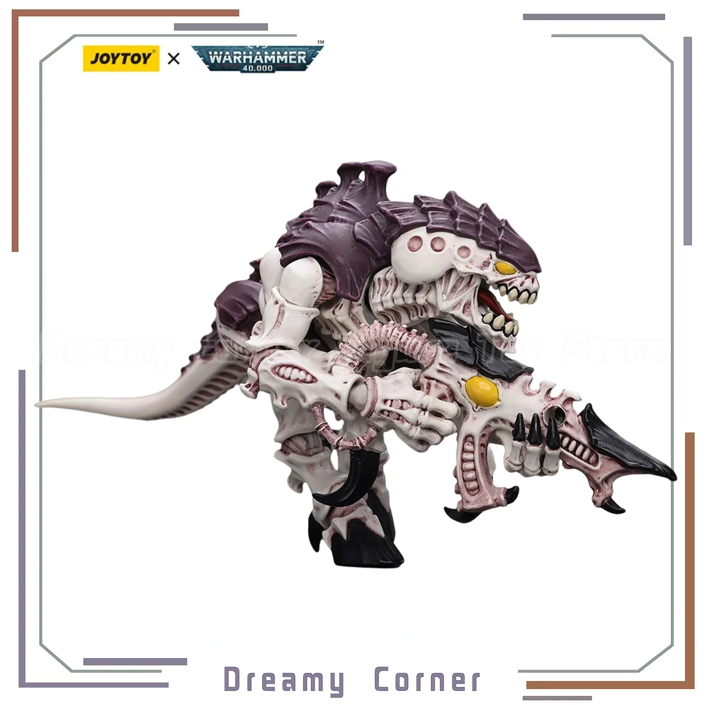 Фото В наличии: Фигурка JOYTOY Warhammer 40K Tyranids Hive Fleet Leviathan Termagant с Fleshborer, 1/18, высота 10 см. №4