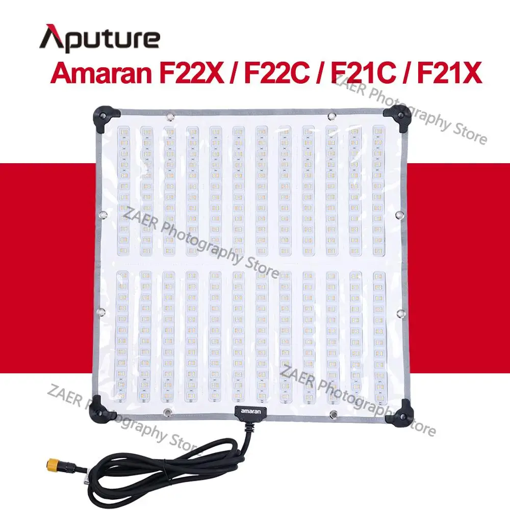 

Aputure Amaran F22C F21C RGB Полноцветный фотографический свет F22X F21X двухцветный 2500-7500K видео свет гибсветильник