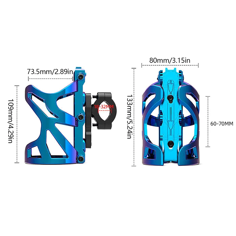 1 шт. Универсальный мотоциклетный держатель для напитков велосипедный бутылки с