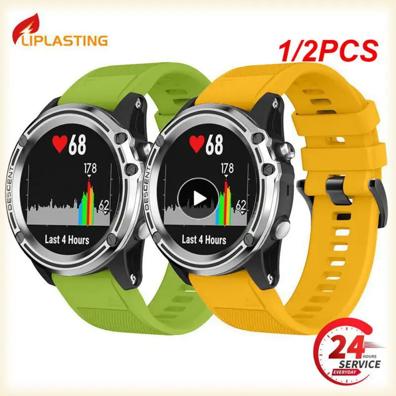 

1/2PCS 26 22 20mm Watchband for Garmin Fenix 5X 5 5S Plus 6 6S 6X Forerunner 935 Quick Release Silicone Easy fit Wrist Band