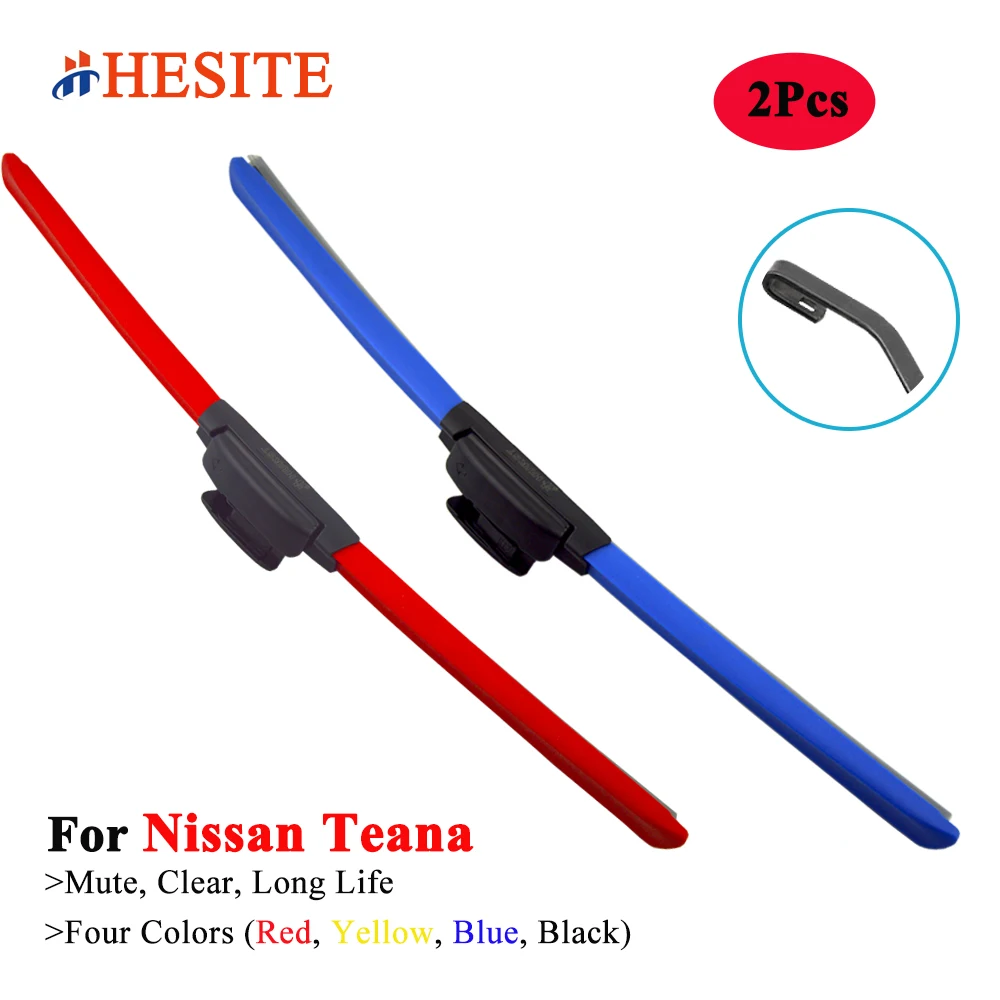 

HESITE Colorful Windshield Wiper Blade For Nissan Teana Saloon J31 J32 J33 L33 2003 2008 2010 2013 2014 2016 2018 2019 2020 2022