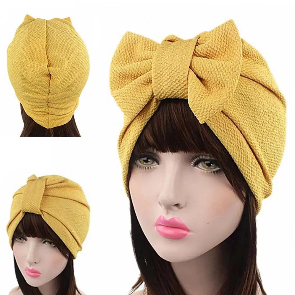 

Hat Lovely Decorative Exquisite Women's Bowknot Turban for Women