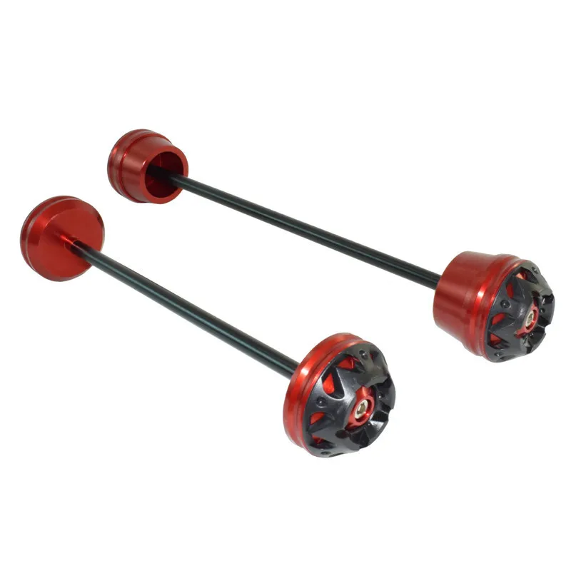 

Мотоцикл для Yamaha MT-07 FZ-07 MT07 2014 2015 2016 2017 передние и задние колеса вилка передней оси ползунок кепки защита от катастрофы