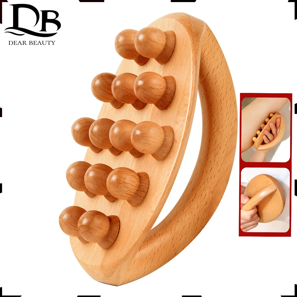 Универсальный Скручивающий Аппарат С 14 Бусинами Щетка Для Меридиана Всего Тела