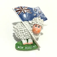 new zealand travelling souvenirs fridge magnets cute sheep kiwi tourist souvenirs magnetic stickers for message board home decor