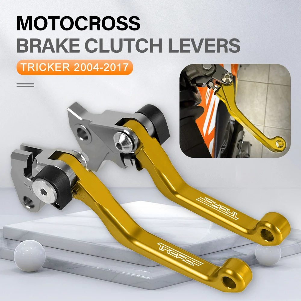 

CNC Pivot Brake Clutch Levers For YAMAHA TRICKER 2004-2017 2016 2015 2014 2013 Motorcycle Accessories Dirt Bike Handle Lever