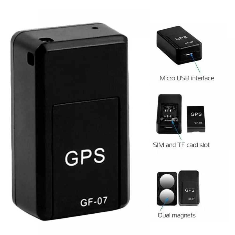 

GF-07 Mini GPS Tracker Magnetic Mount Car Motorcycle Real Time Tracking SIM Positioner Anti-lost Locator Car Accessories FOR CAR