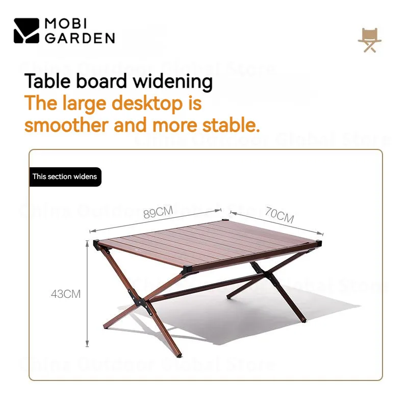MOBI GARDEN/стол для кемпинга на открытом воздухе переносной складной стол пикника из