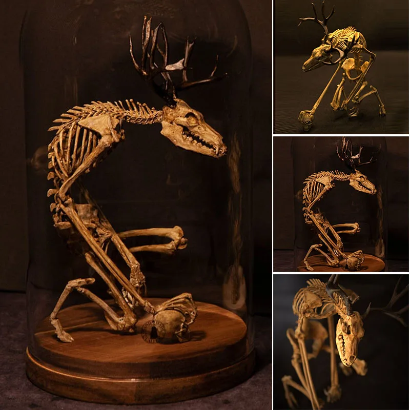 

Wendigo Skeleton Curiosity Cabinet Resin Desktop Ornament Home Office Decoration B2Cshop