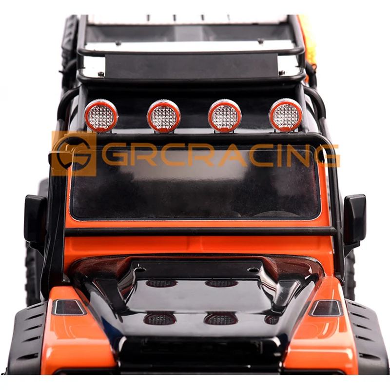 GRC Simulation 22 мм круглый прожектор 3-7 В для 1/8 1/10 1/18 RC Гусеничный автомобиль Traxxas TRX4 TRX6