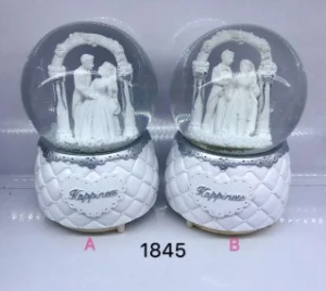 Музыкальный Снежный шар со средней подсветкой, семейный подарок, любовь, праздник, мило, доставка из Турции