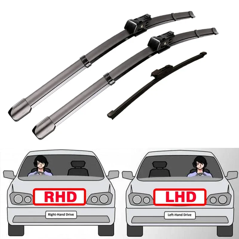 Для Volkswagen VW Golf 7 VII MK7 2012-2020 передние и задние щетки стеклоочистителя GTI Sportsvan Alltrack GTE GTD R TDI щетки HD для лобового стекла