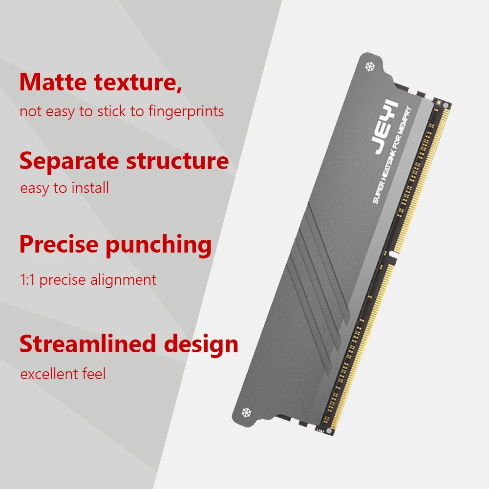 

Охлаждающий радиатор для DDR2, DDR3, DDR4, DDR5