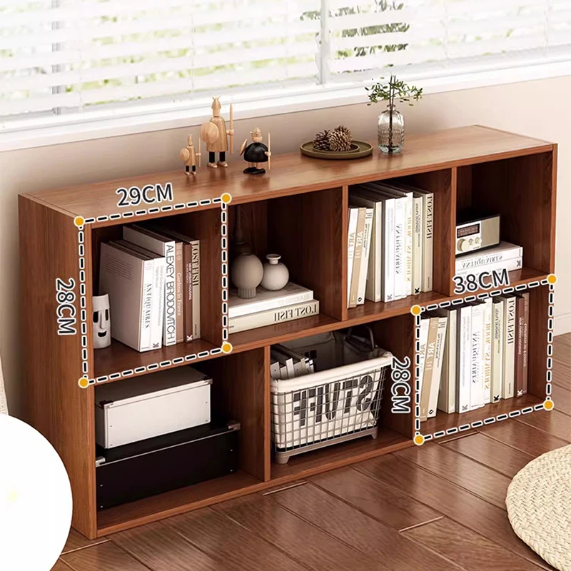 Современная книжная полка с дисплеем угловая буфета Скандинавская для хранения