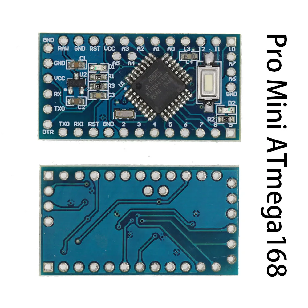 Pro Mini 328 Mini 3,3 V/8 M 5V/16M ATMEGA328 ATMEGA328P-AU 3,3 V/8MHz 5V/16MHZ ATMEGA168P для Arduino
