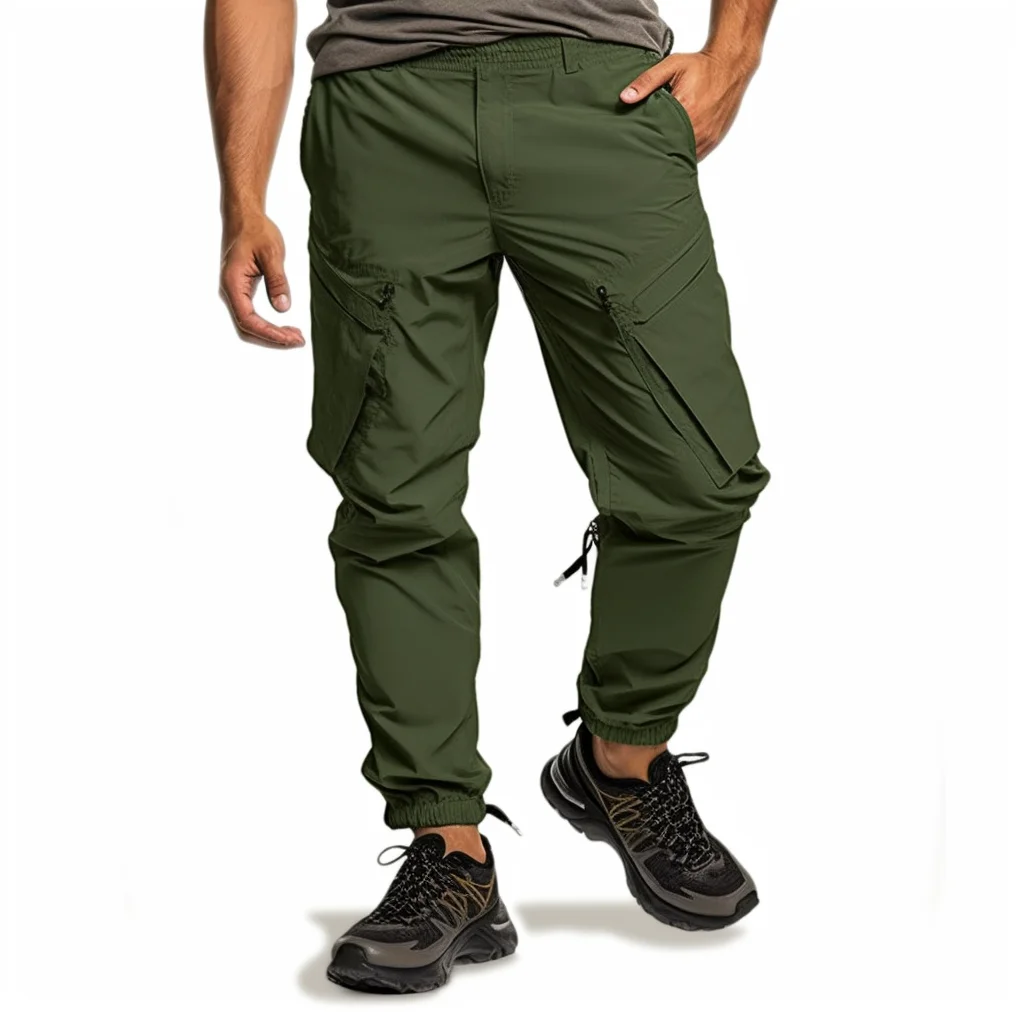 

Men's Cargo Pants for Hiking Outdoor Removable Calf Leg