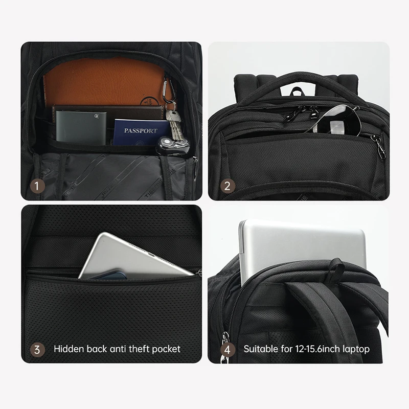 Tigernu Мужская пожизненная гарантия рюкзак от кражи 15 6 дюйм ноутбук