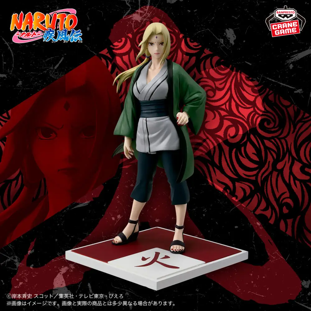Фото Горячая распродажа! В наличии! Фигурка Banpresto Naruto Shippuden: Саммит Пяти Каге, Райкаге А, Наруто, Цунаде. Аниме-модель, подарок. №2