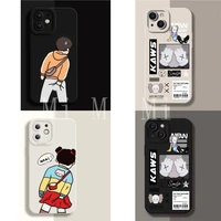 cute lovely couple phone case for xiaomi redmi 11t pro poco x3 nfc x3 pro redmi note 11s 5 11 pro 5 plus liquid silicone cover