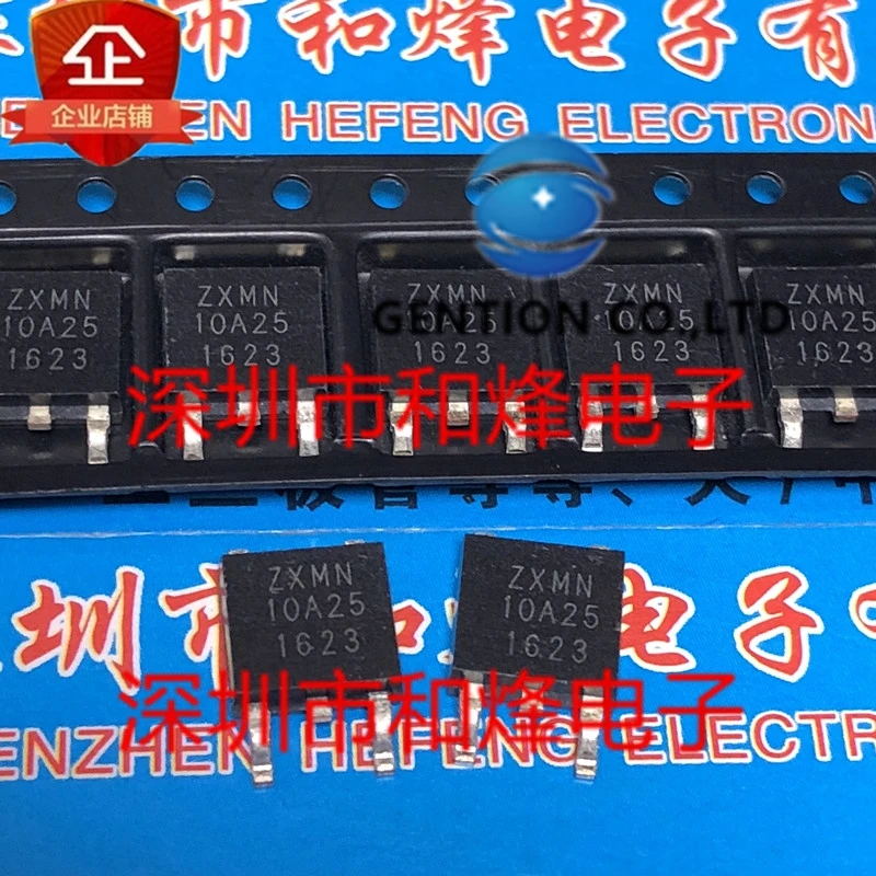 

10 шт. ZXMN10A25 TO-252 100V 6.4A в наличии 100% новый и оригинальный