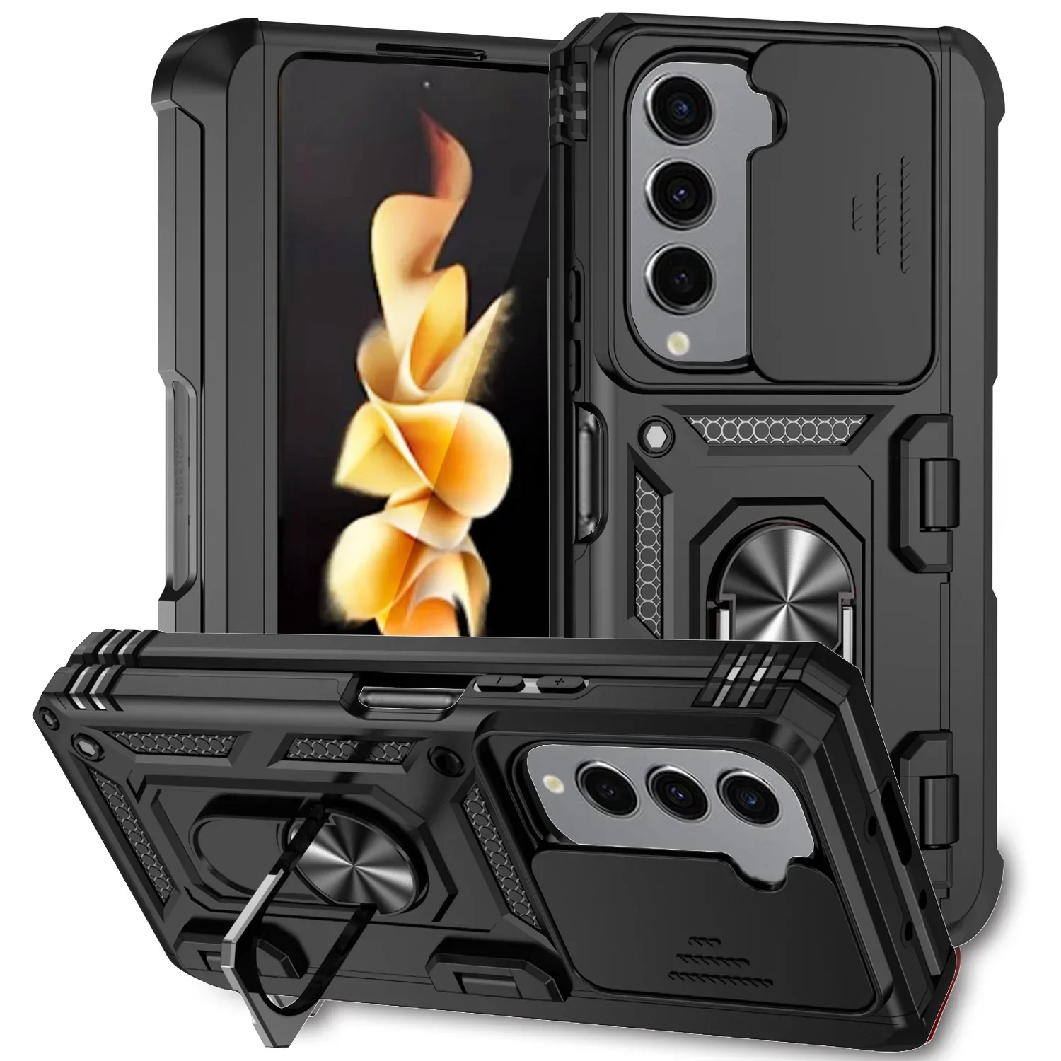 

Защитный чехол-подставка для телефона Samsung Galaxy Z Fold 5
