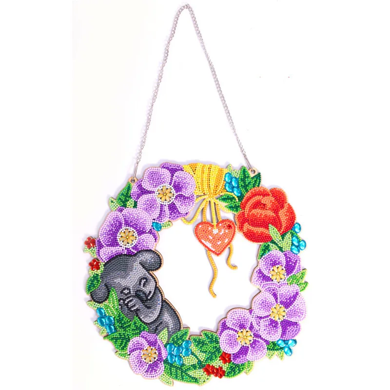 

00024Ann-Tulip diy digital oil painting oil painting acrylic flower painting explosion hand-filled landscape painting