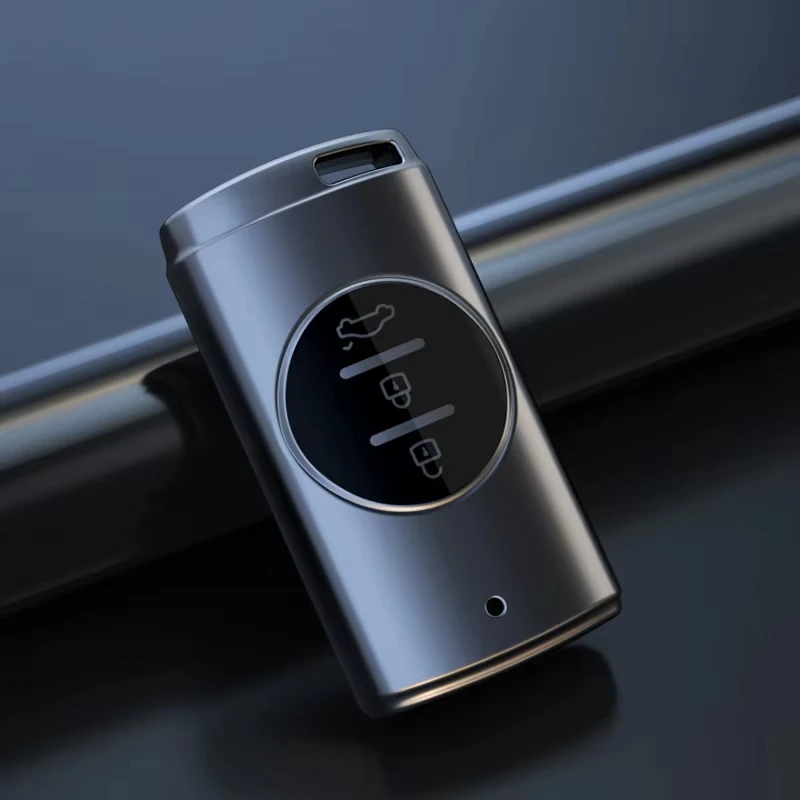 

2025 Титановый серый цвет для Chery Tiggo 4 5X 7 Pro 8 Exeed Txl Tx Lx Remote Smart Car Key Case Чехол-брелок Держатель Брелок Аксессуары