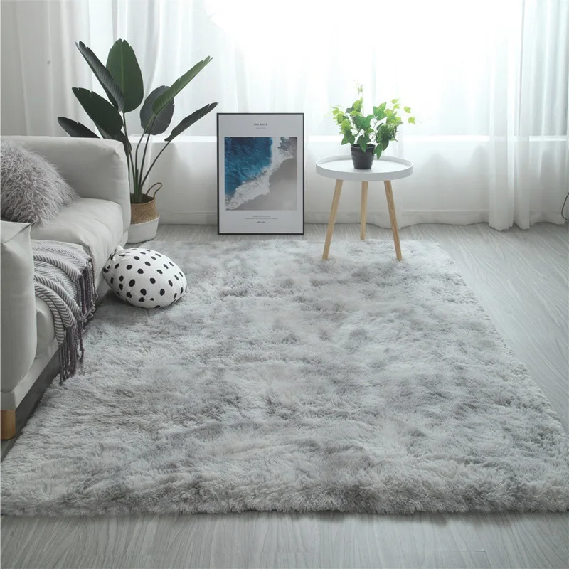 

Thick Carpet for Living Room Plush Rug Children Bed Room Fluffy Floor Carpets Window Bedside Home Decor Rugs Soft Velvet Mat
