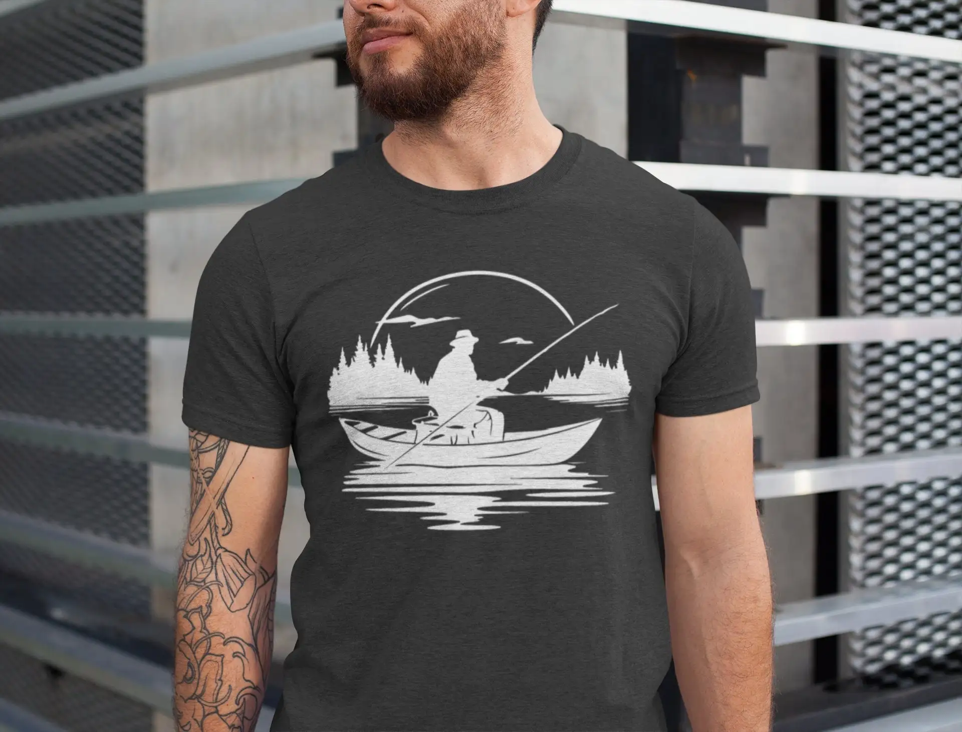 Рыбацкий папа футболка для лучшего Фишера крутой День отца рыба любовник