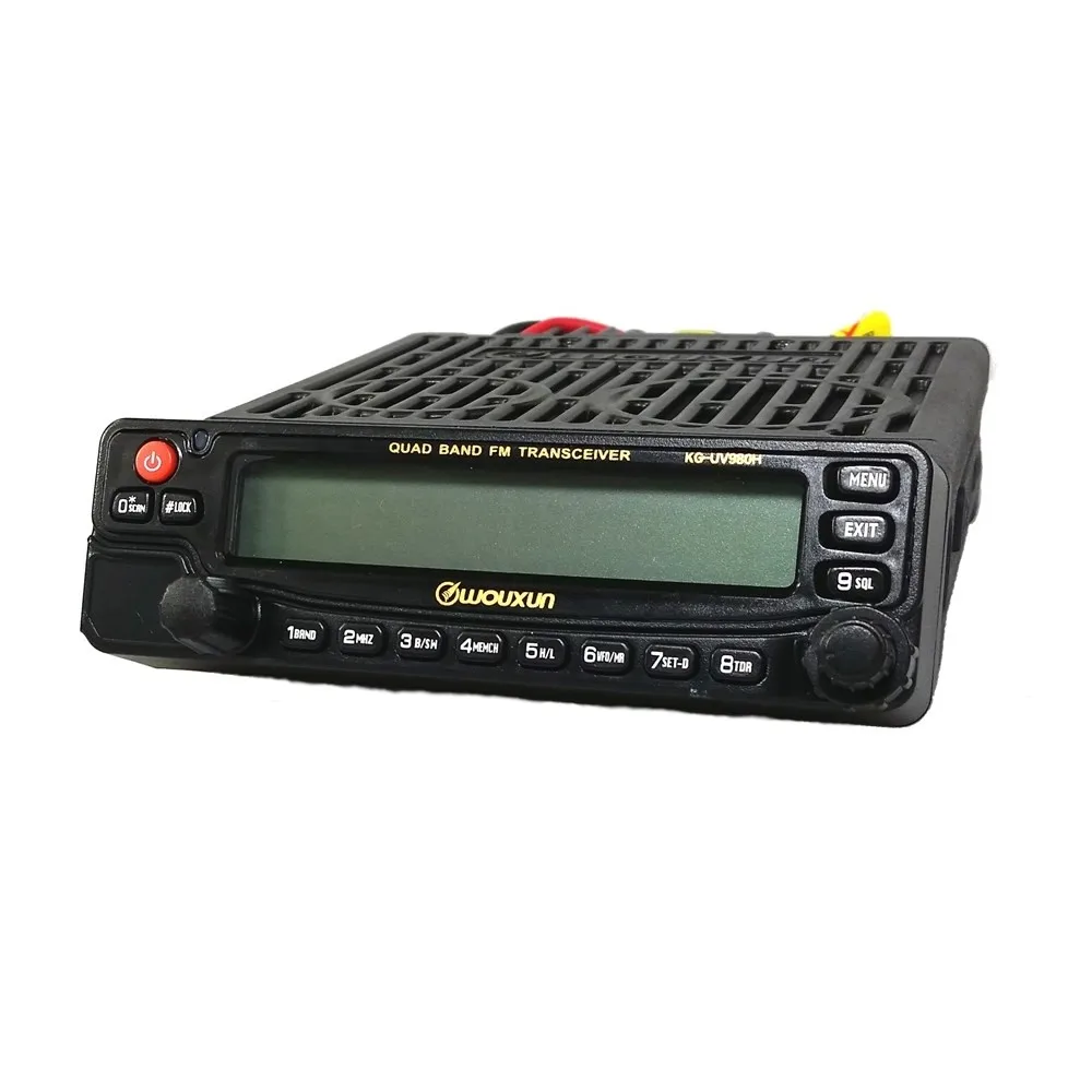 50 Вт UHF/VHF /HF/SW базовая станция трансивер для автомобиля UV980P четырехдиапазонное