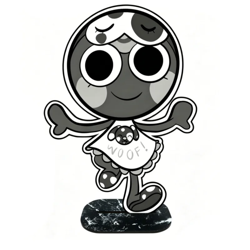 Фото Фигурка Finn Toodles Boxten Cosmo Glisten Flare Stand: милый мультяшный аниме-персонаж, HD-печать, декор для стола, коллекционное украшение, подарок №4