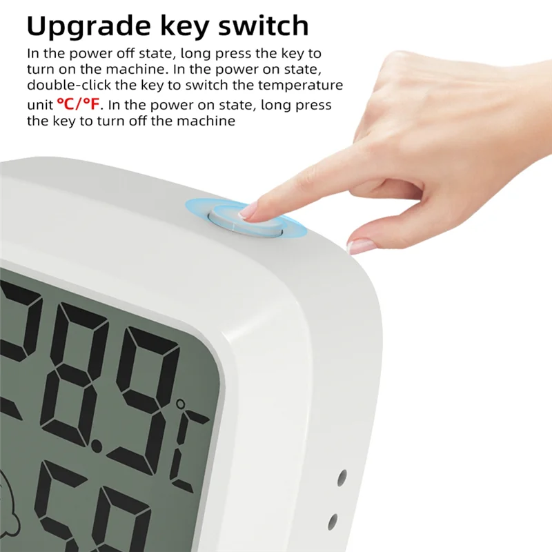 Цифровая метеостанция Мини термометр-гигрометр с ЖК дисплеем измеритель