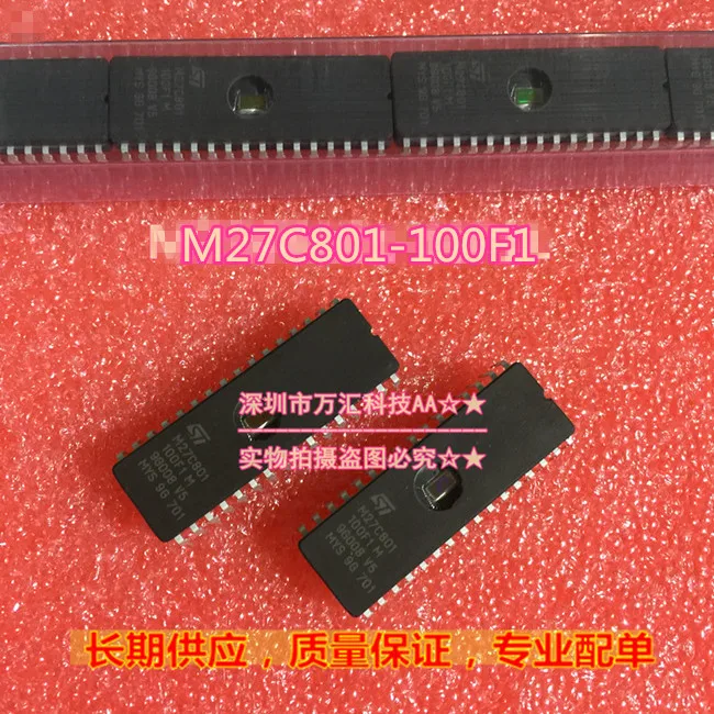 

Good Quality 10pcs/lot St M27c801-100f1 M27c801 Dip32 Ceramic Mirror Memory Chips Can Erasable Ic Chipset Original