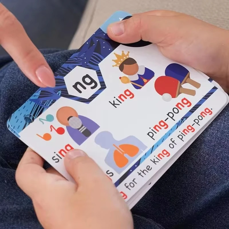 Phonics Sight Words Flash Cards Learn To Read CVC Blends Digraphs Long Vowel Sounds Games For First Second Grade