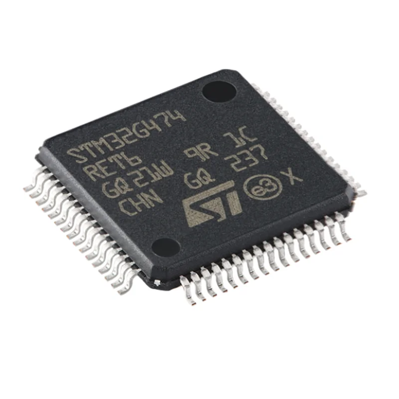 

10 pcs Original authentic STM32G474RET6 LQFP-64 ARM Cortex-M4 32-bit microcontroller -MCU